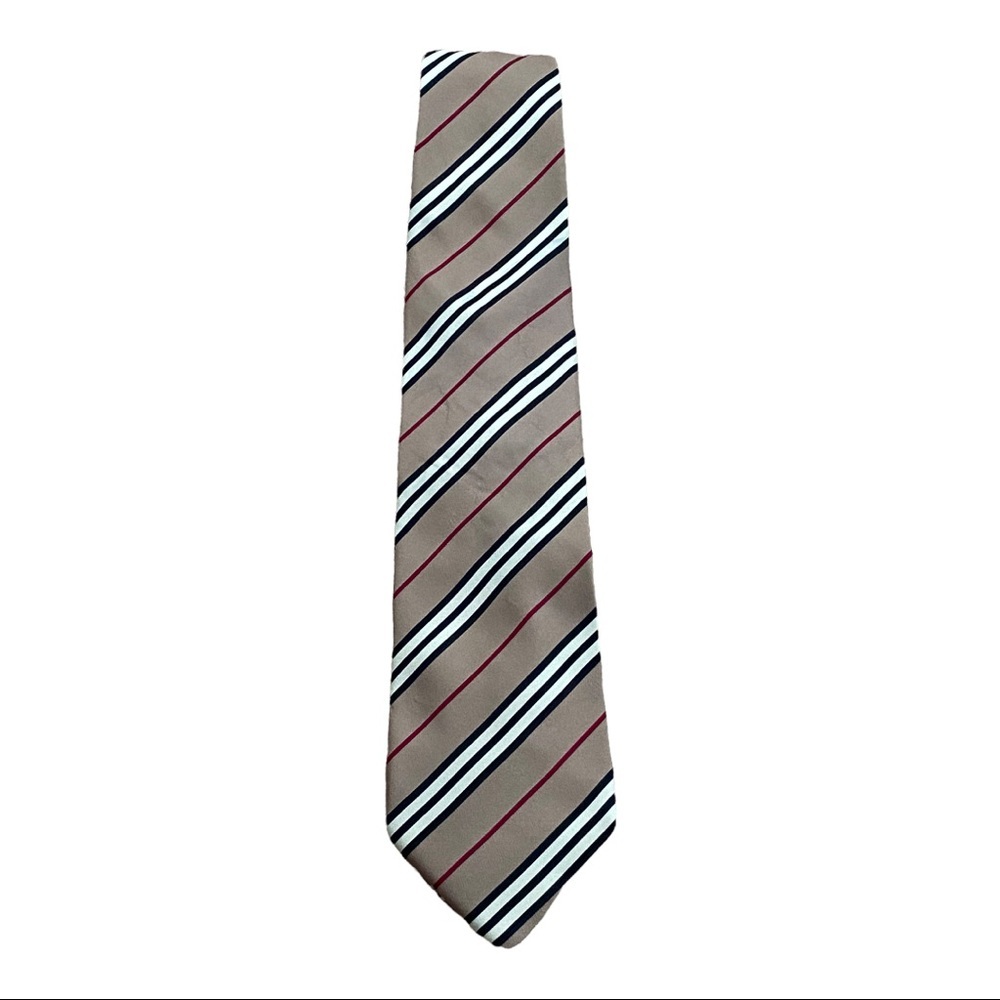 Burberry  classic cut icon stripe silk  tie - Picture 2 of 7